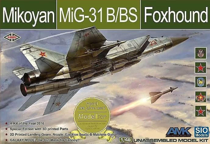 AMK 1/48 MiG-31B/BS Foxhound Super Detail K48002